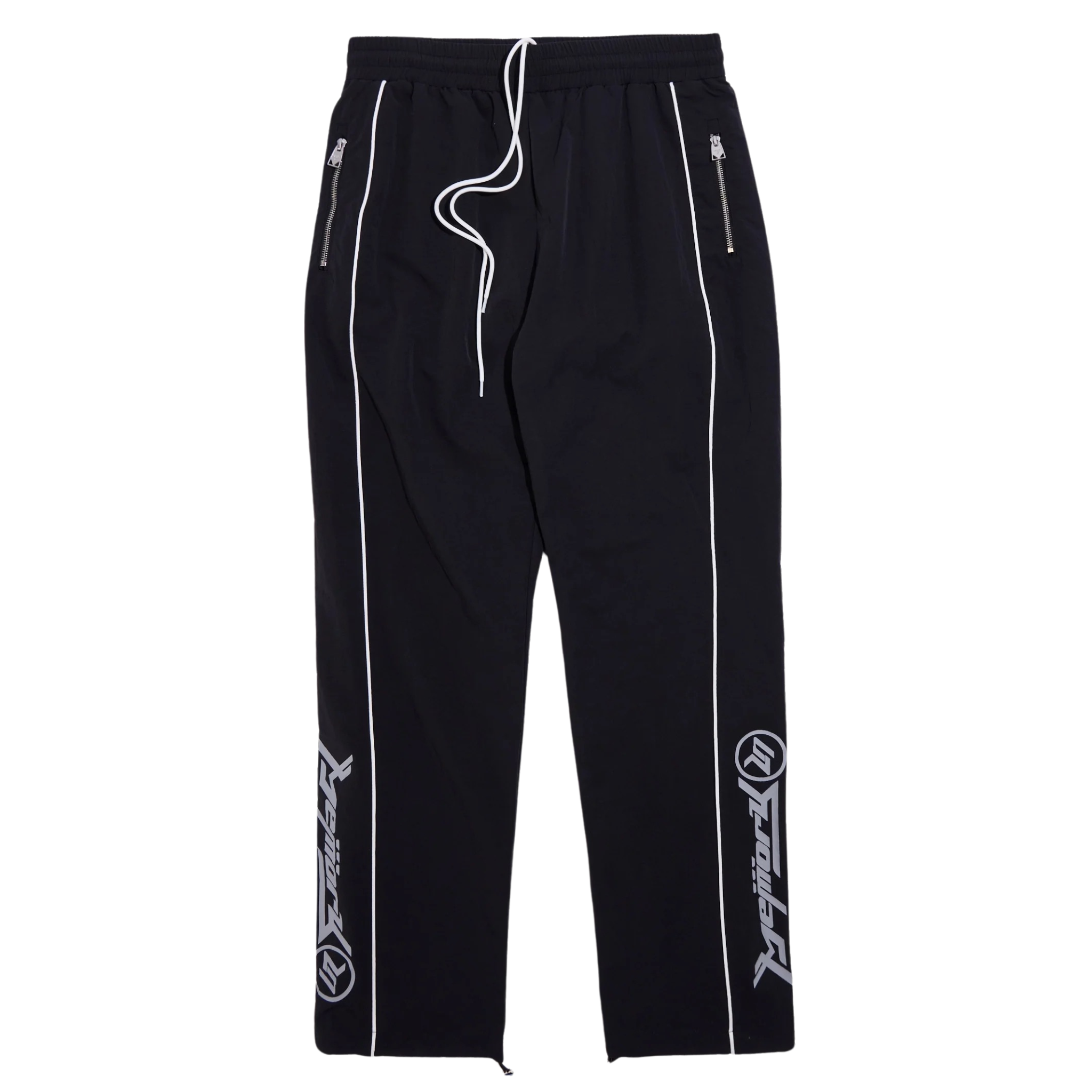 Memory Lane Y2K Track Pants (Black)