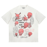 Lonely Hearts Club "Pain Made Us" (Off-White)