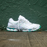 Mens Asics Gel-Cumulus 16 (White / Edamame Green)
