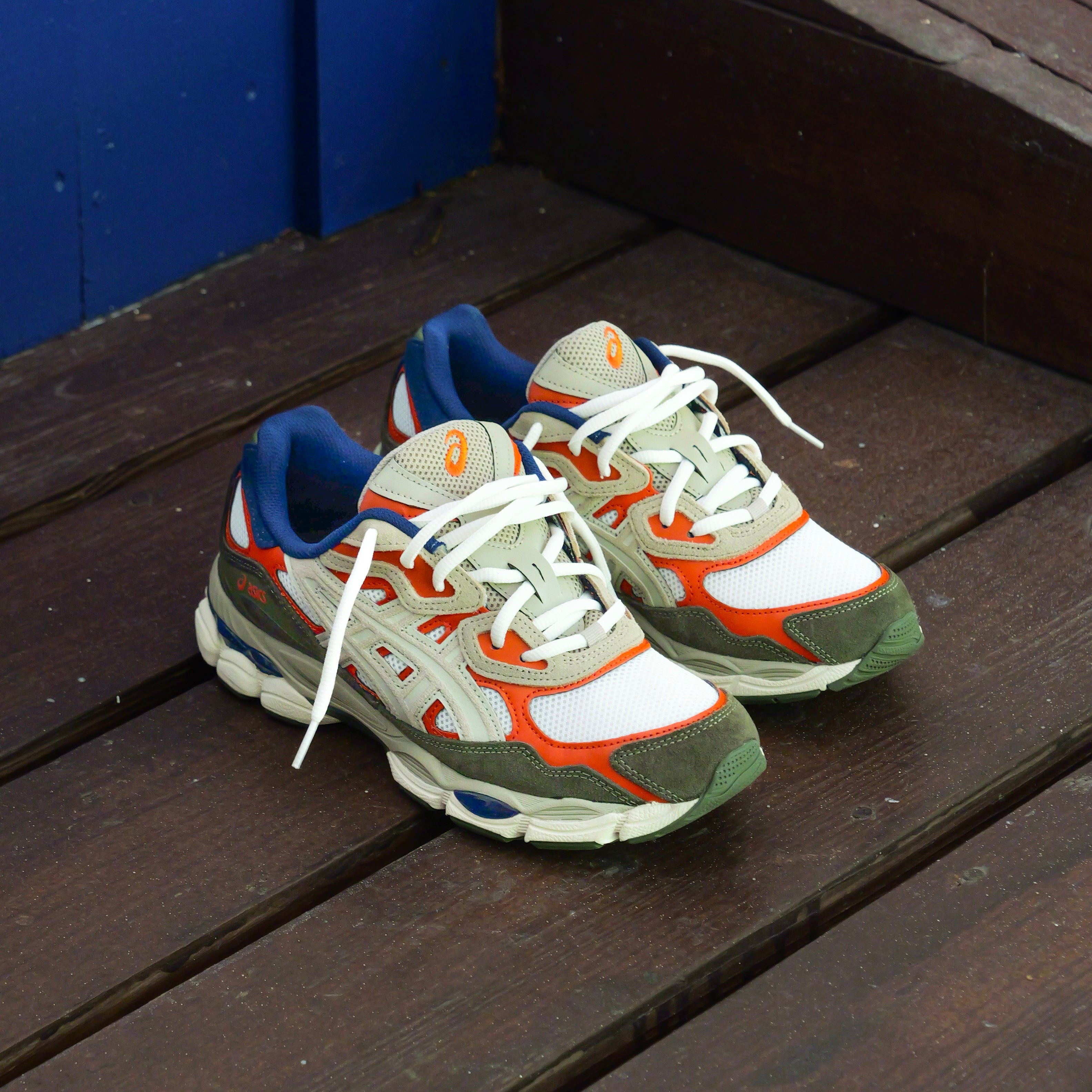 Mens Asics Gel-NYC (Cream/Irvine) - Asics