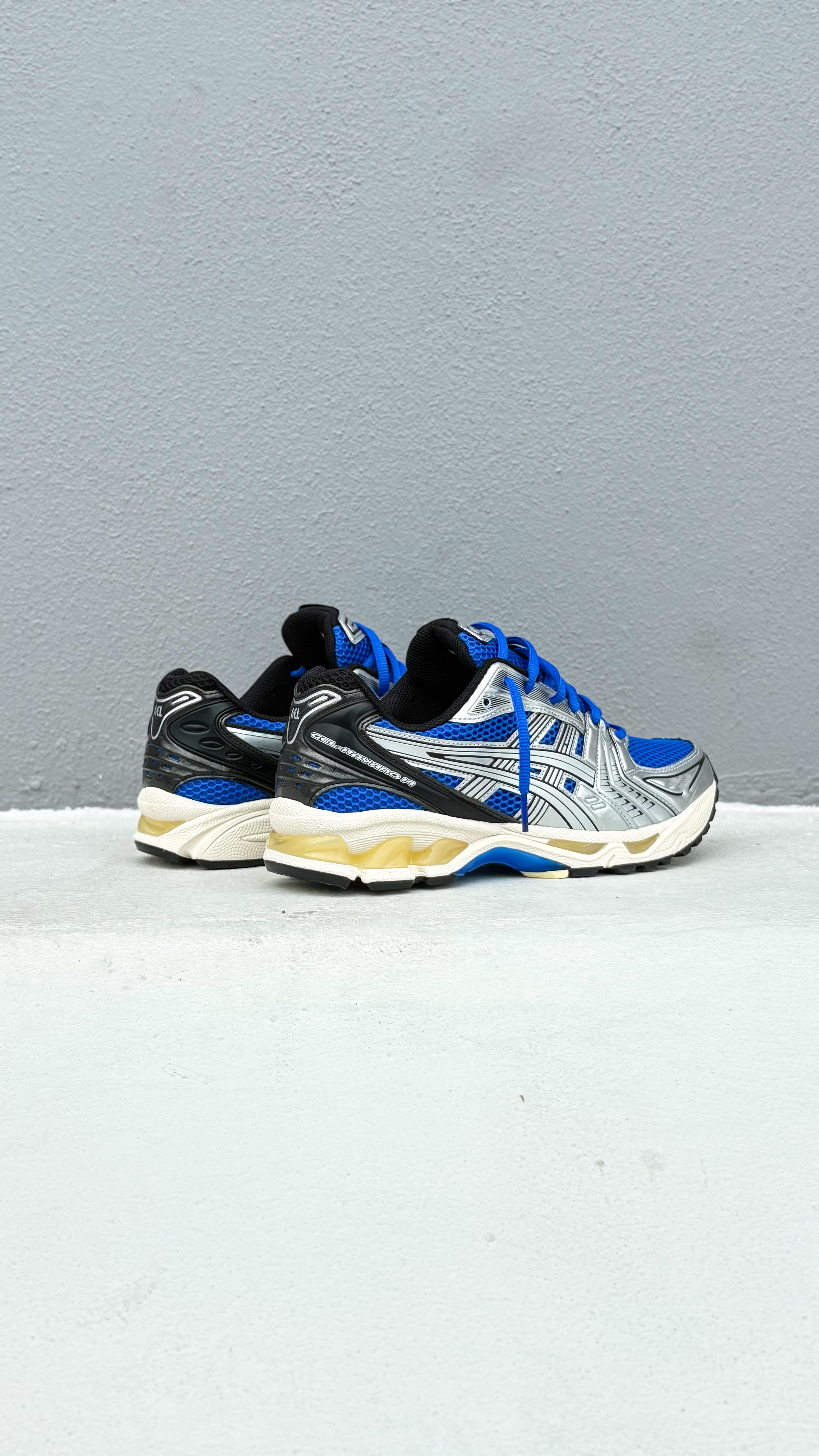 Mens Asics Gel-Kayano 14 (Illusion Blue/Pure Silver)