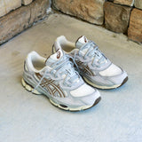 Mens Asics Gel-NYC (Cream/Cement Grey)