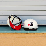 New Era Montreal Expos Stade Olympique 9FIFTY A-Frame Snapback-(Cream/Black) - New Era