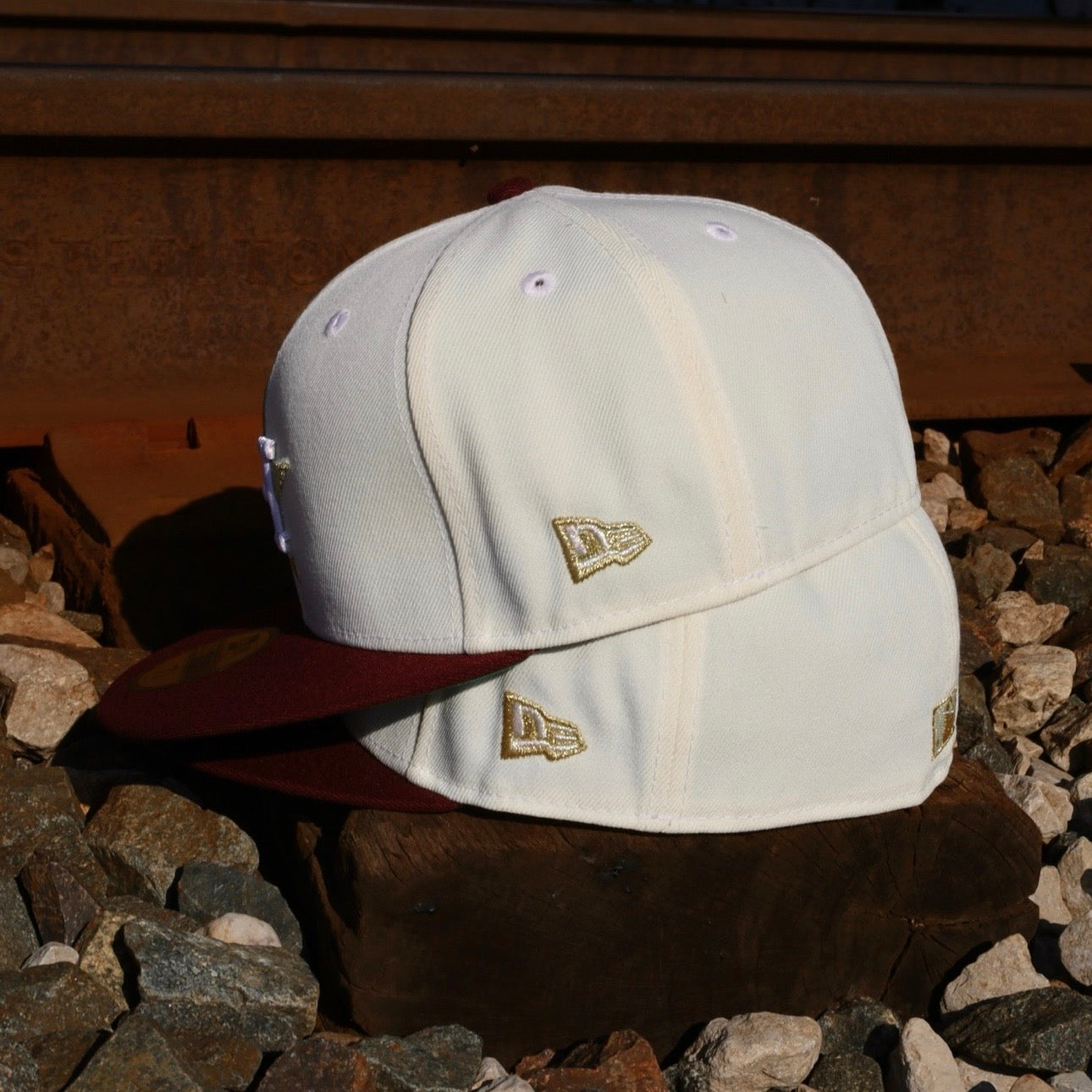 New Era Houston Astros World Series Side Patch Fitted (Off White) - New Era