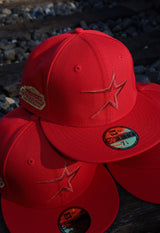 New Era Houston Astros Astrodome The Original Side Patch Fitted - New Era