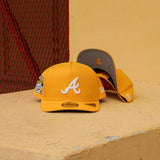 New Era Atlanta Braves 30th Season 9FIFTY A-Frame Snapback-(Gold) - New Era