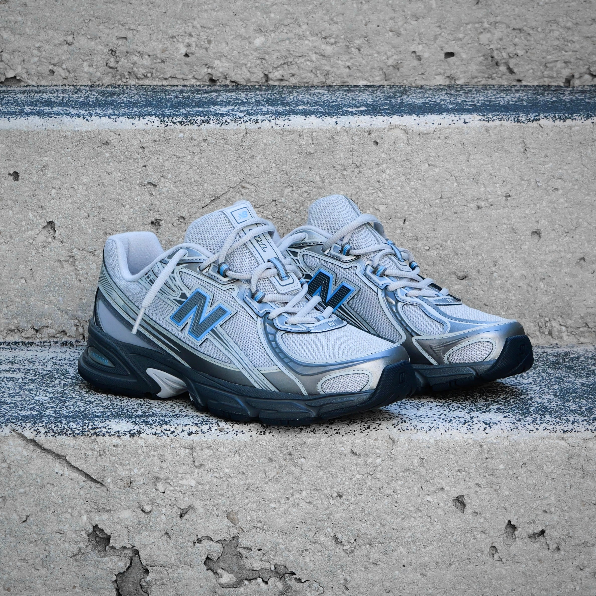 Mens New Balance 740 (Raincloud/Fan Blue) - (U740869)