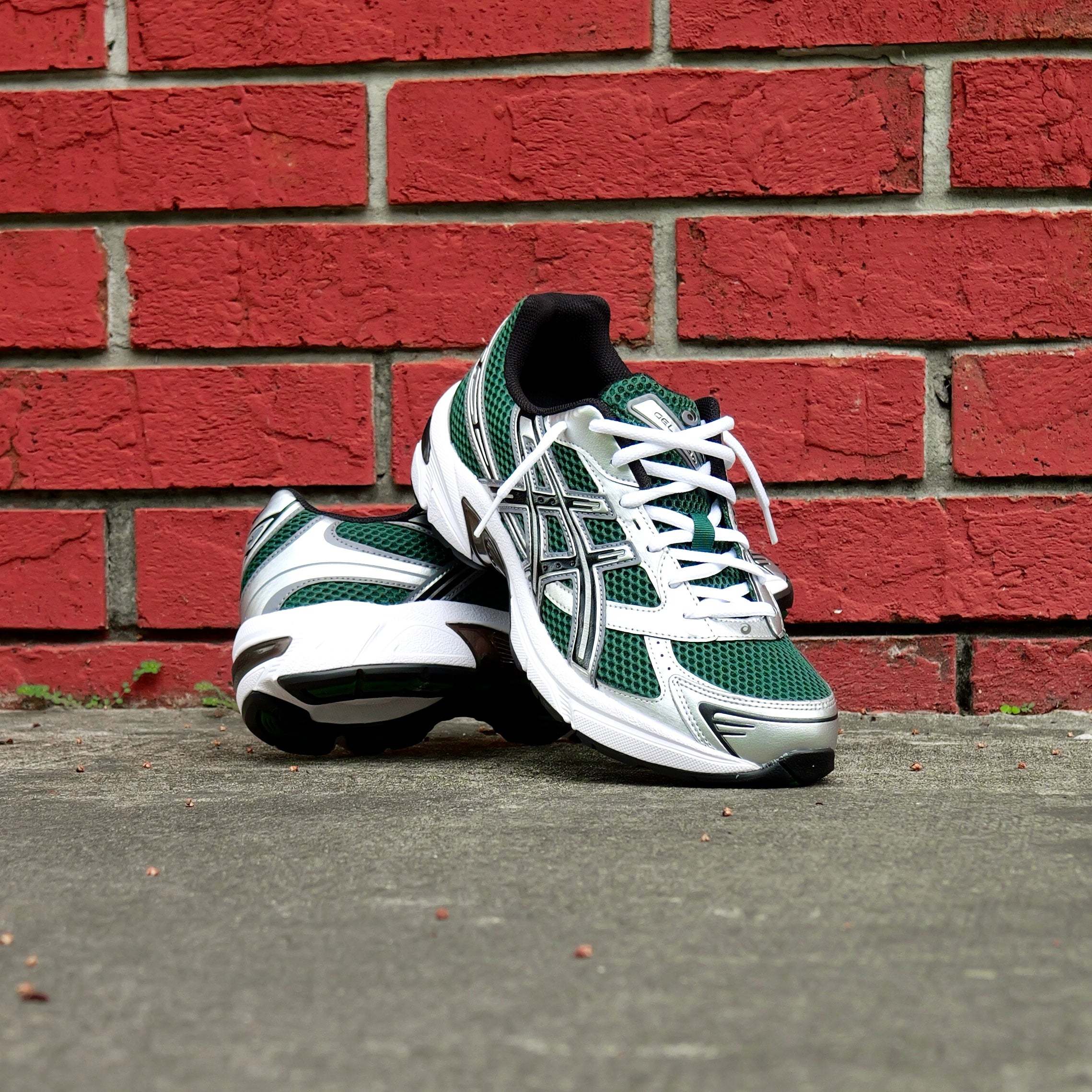 Mens Asics Gel-1130 (Evergreen/Black)