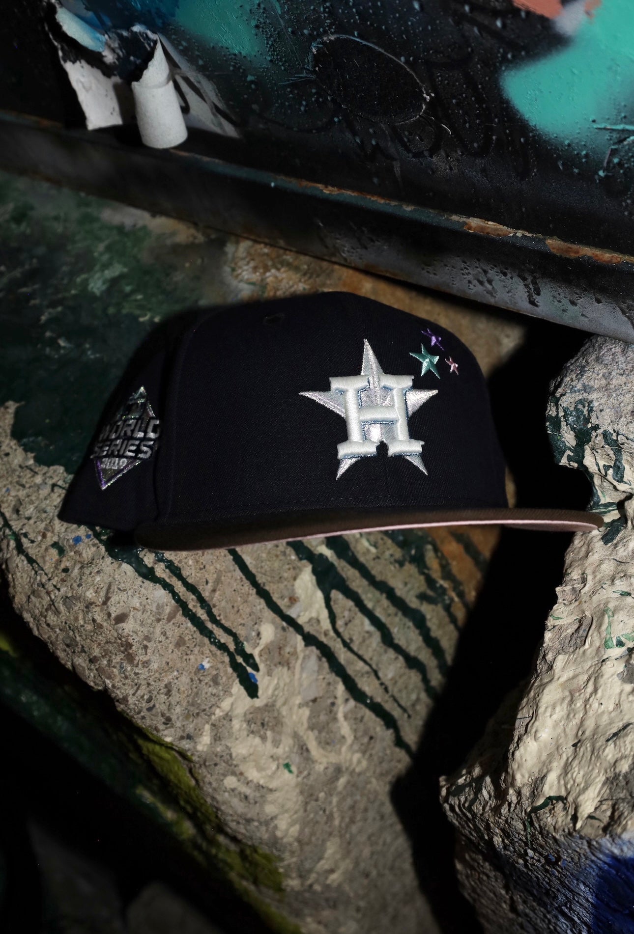 New Era Houston Astros 2019 World Series Side Patch Fitted - New Era