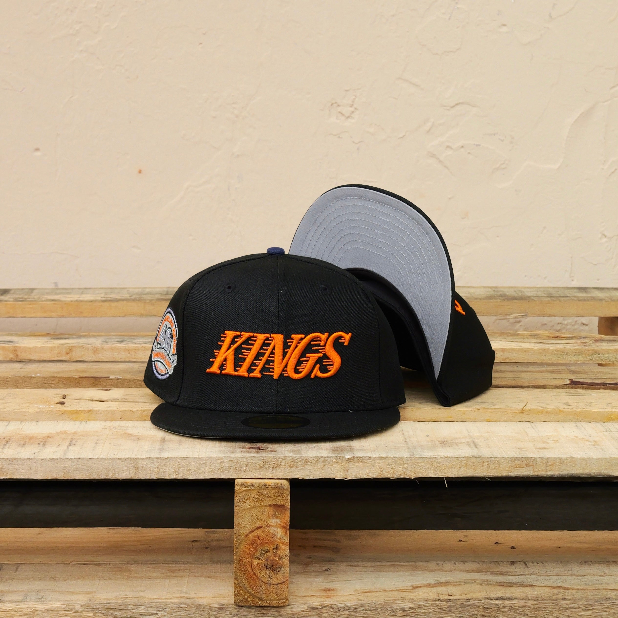 New Era Los Angeles Kings 40th Anniversary Side Patch Fitted - New Era