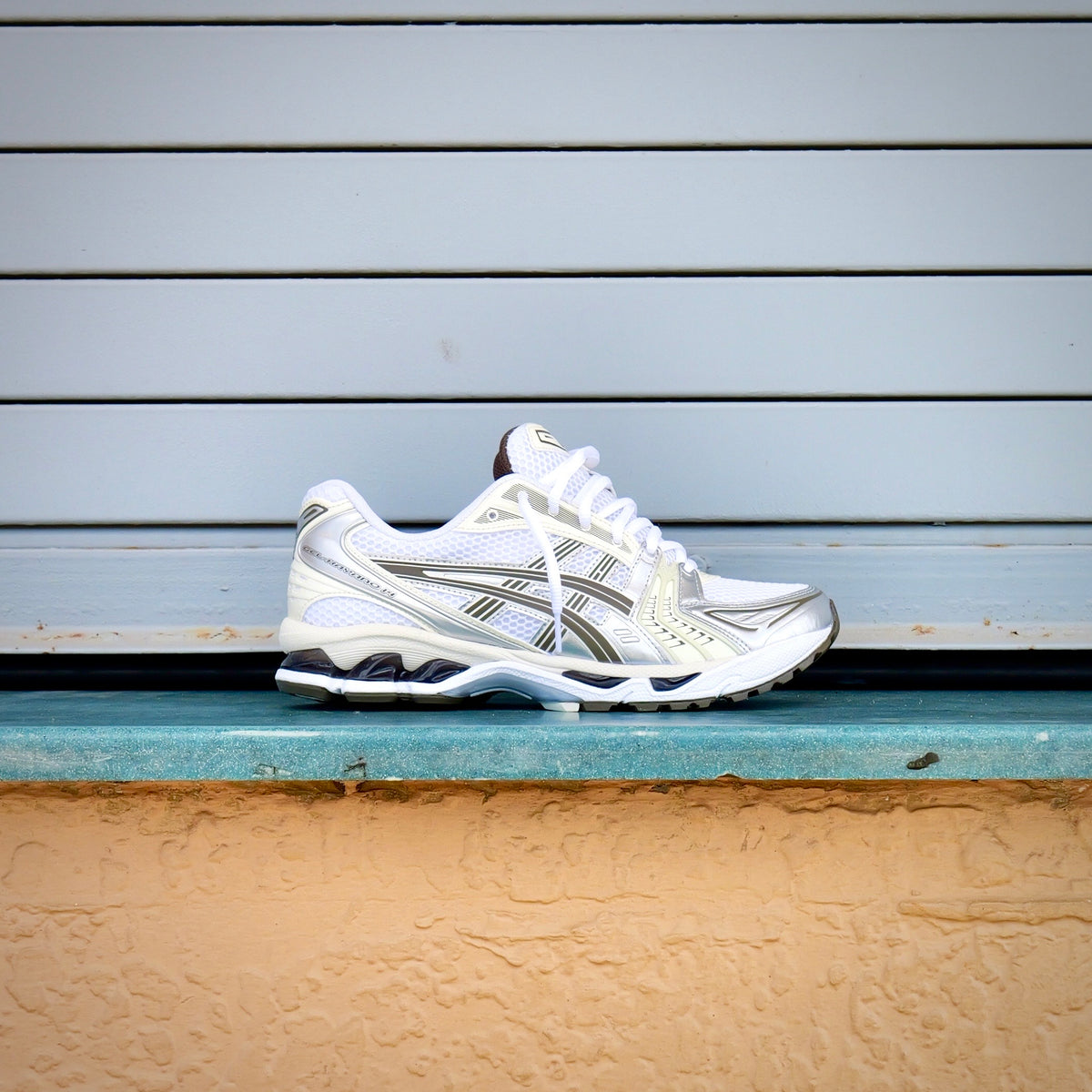 Mens Asics Gel-Kayano 14 (White/Ivory) – SNEAKER TOWN
