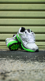 Mens Saucony Progrid Ride 1 (White/Slime)