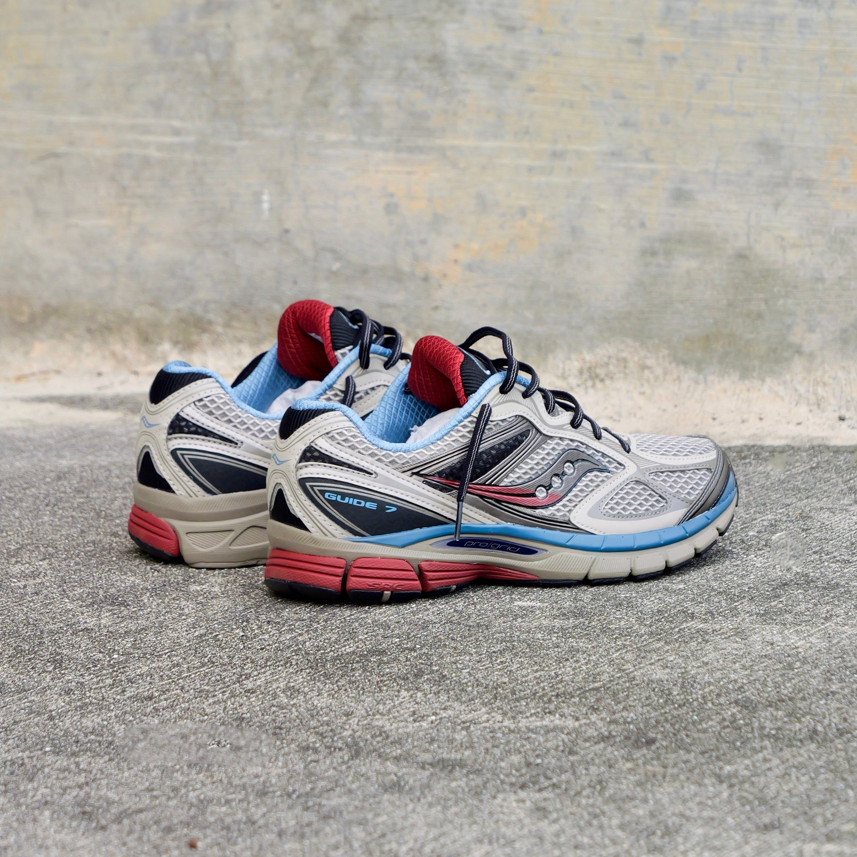 Mens Saucony ProGrid Guide 7 (Taupe/Black)