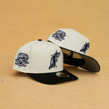 New Era Florida Marlins 10th Anniversary 9FIFTY A-Frame Snapback-(Cream/Black)