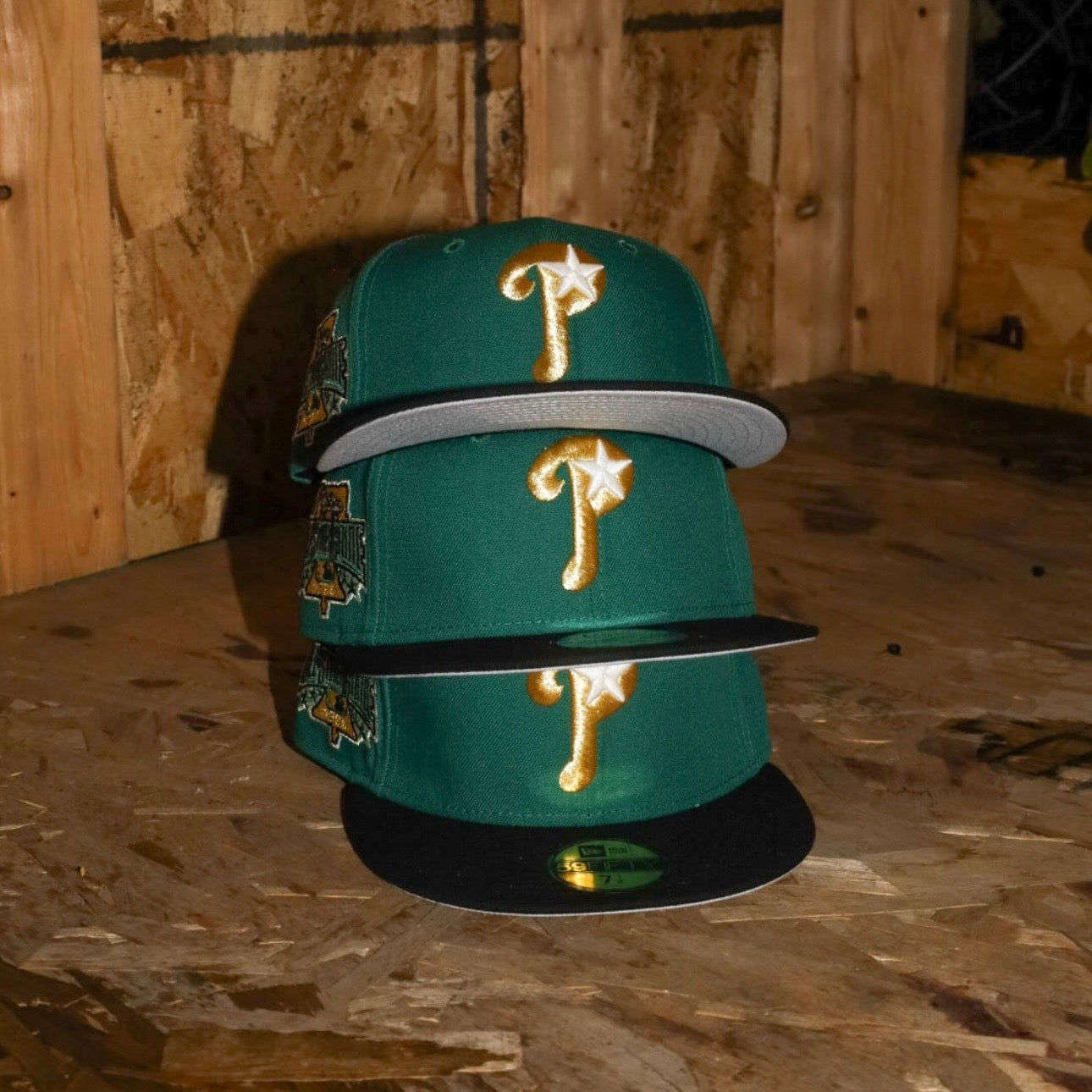 New Era Philadelphia Phillies 1996 All-Star Game Side Patch Fitted (Green/Black)