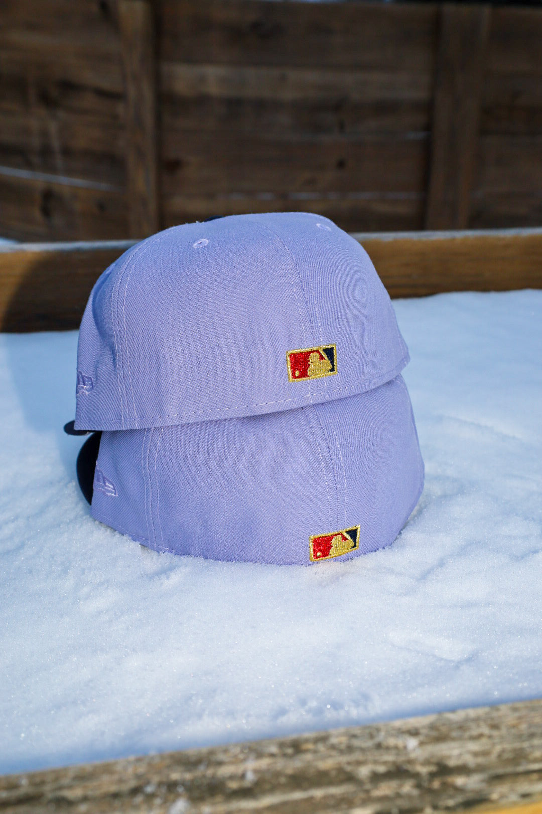 New Era New York Yankees 1962 World Series Side Patch Fitted (Lavender) - New Era