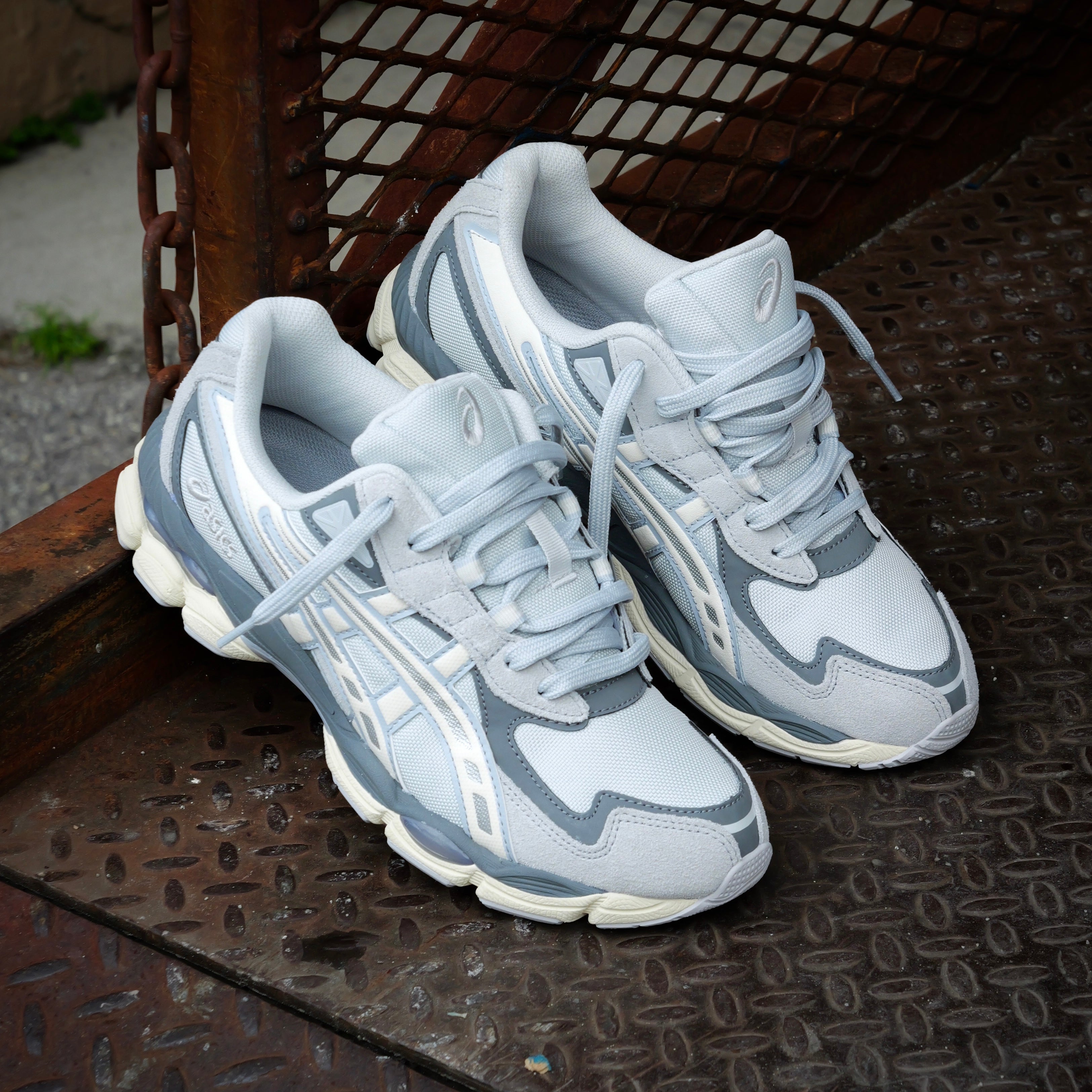 Mens Asics Gel-NYC 2055 (Glacier Grey/Cream) - Asics