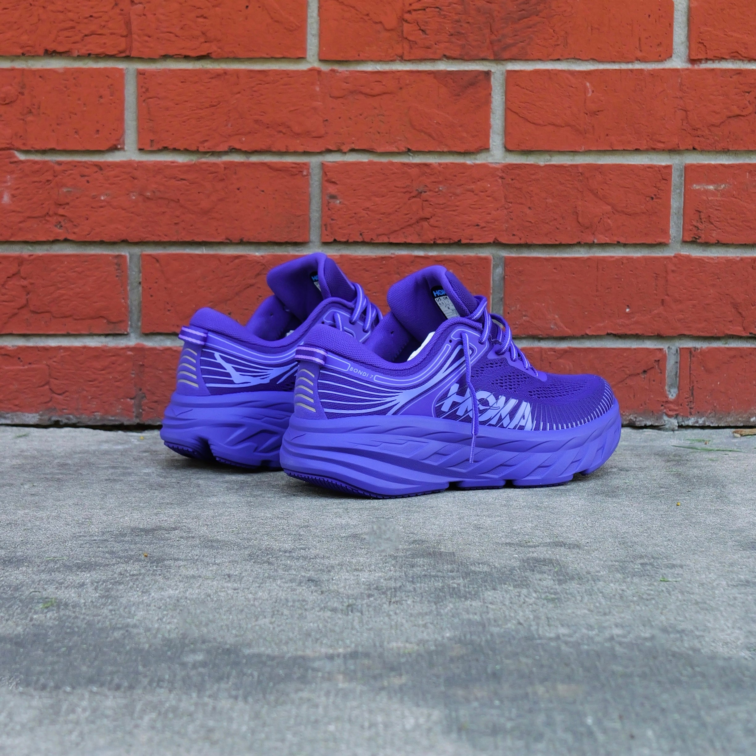 Womens HOKA Bondi 7 CLCS (Cosmic Purple)