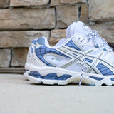 Mens Asics Gel-Nimbus 10.1 (White/Slate Blue) - Asics