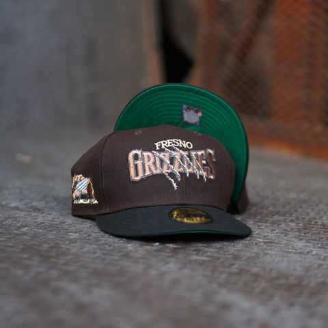 New Era Fresno Grizzlies Green UV (Dark Mocha/Black) - New Era