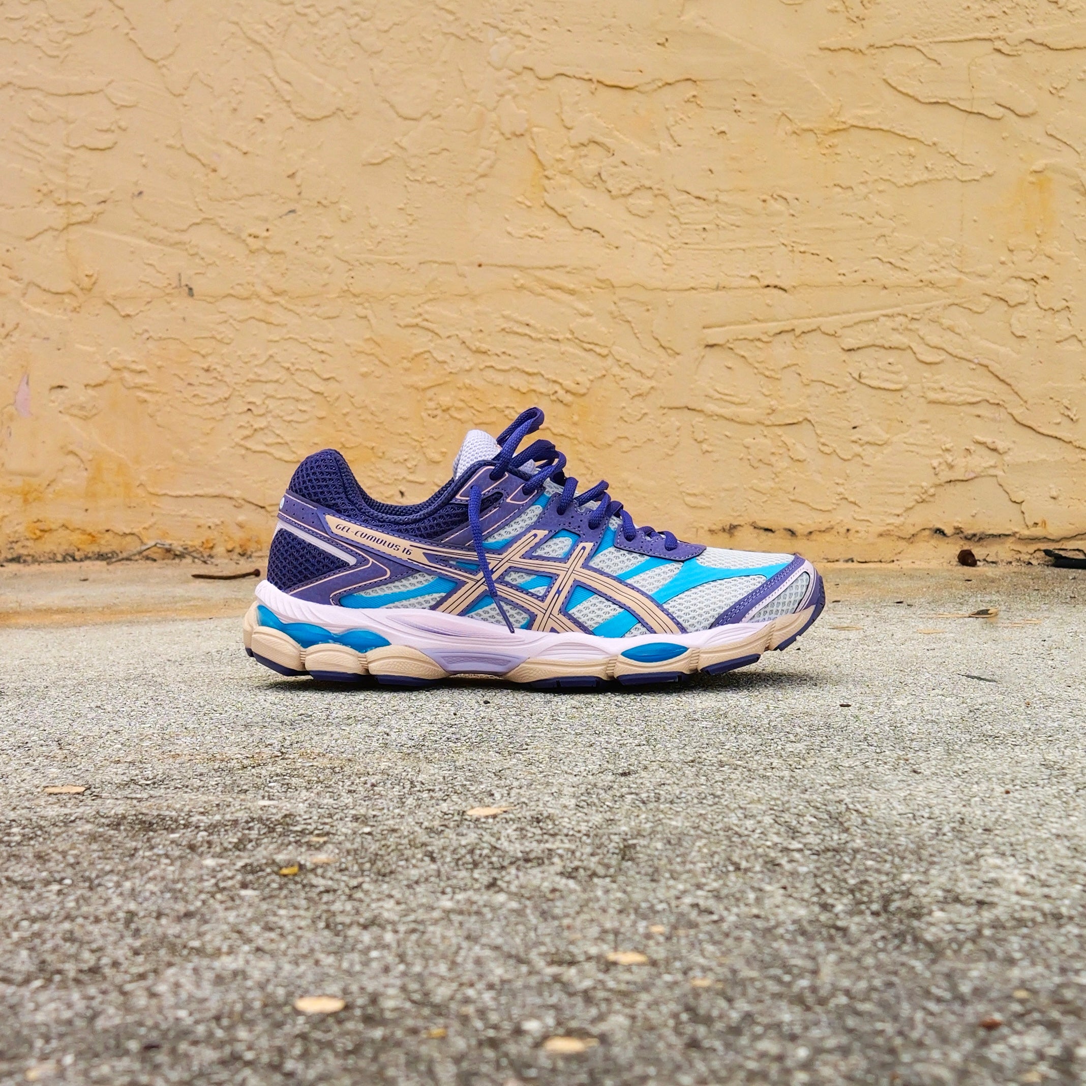 Mens Asics Gel-Cumulus 16 (Cloud Grey/Bisque) - Asics