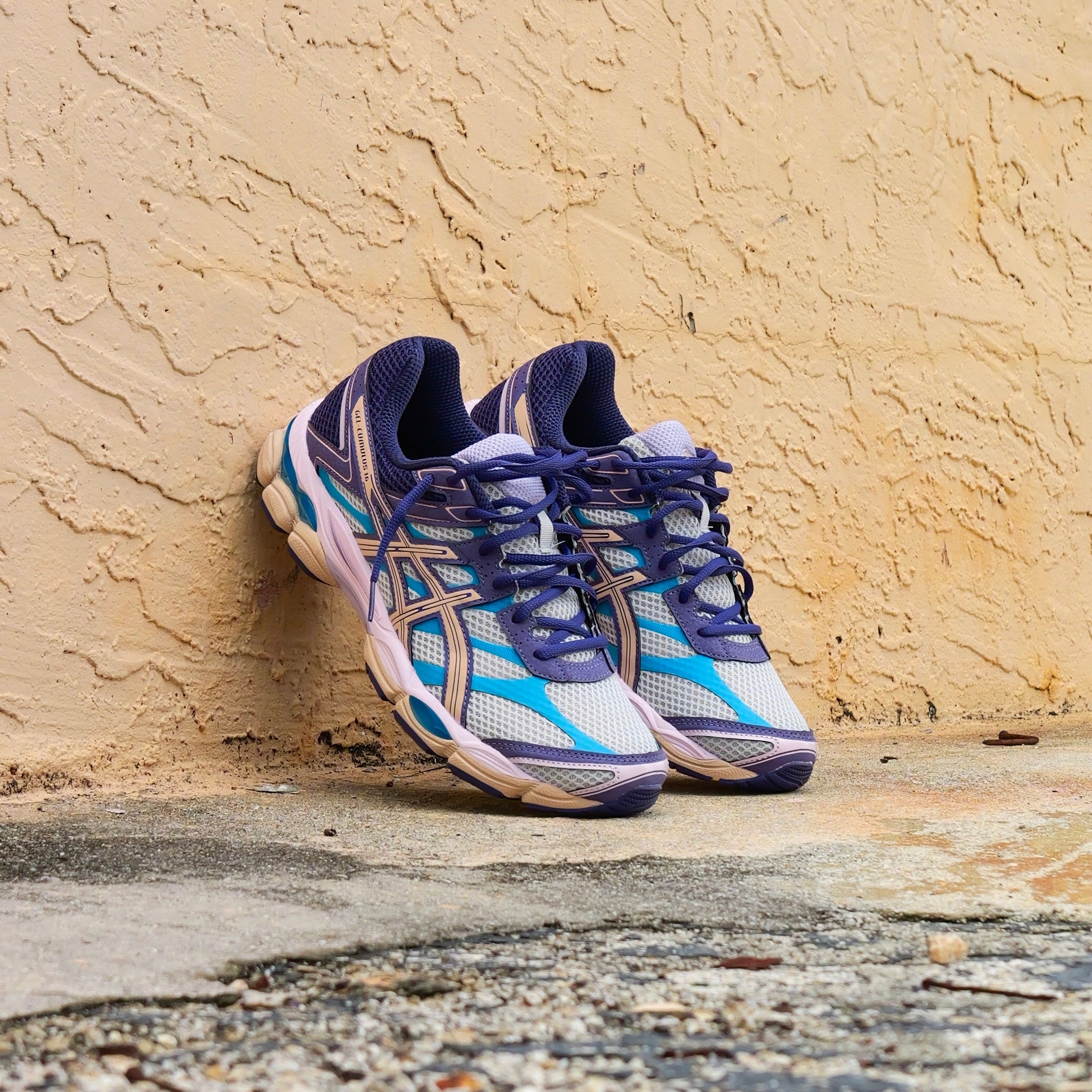 Mens Asics Gel-Cumulus 16 (Cloud Grey/Bisque) - Asics