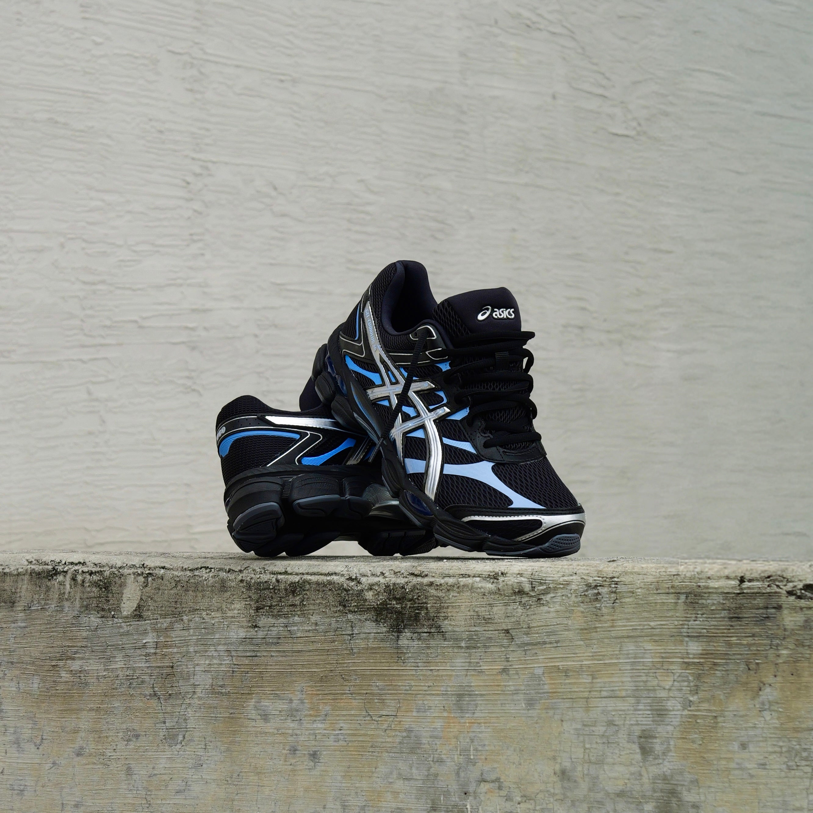 Mens Asics Gel-Cumulus 16 (Black/Pure Silver) - Asics