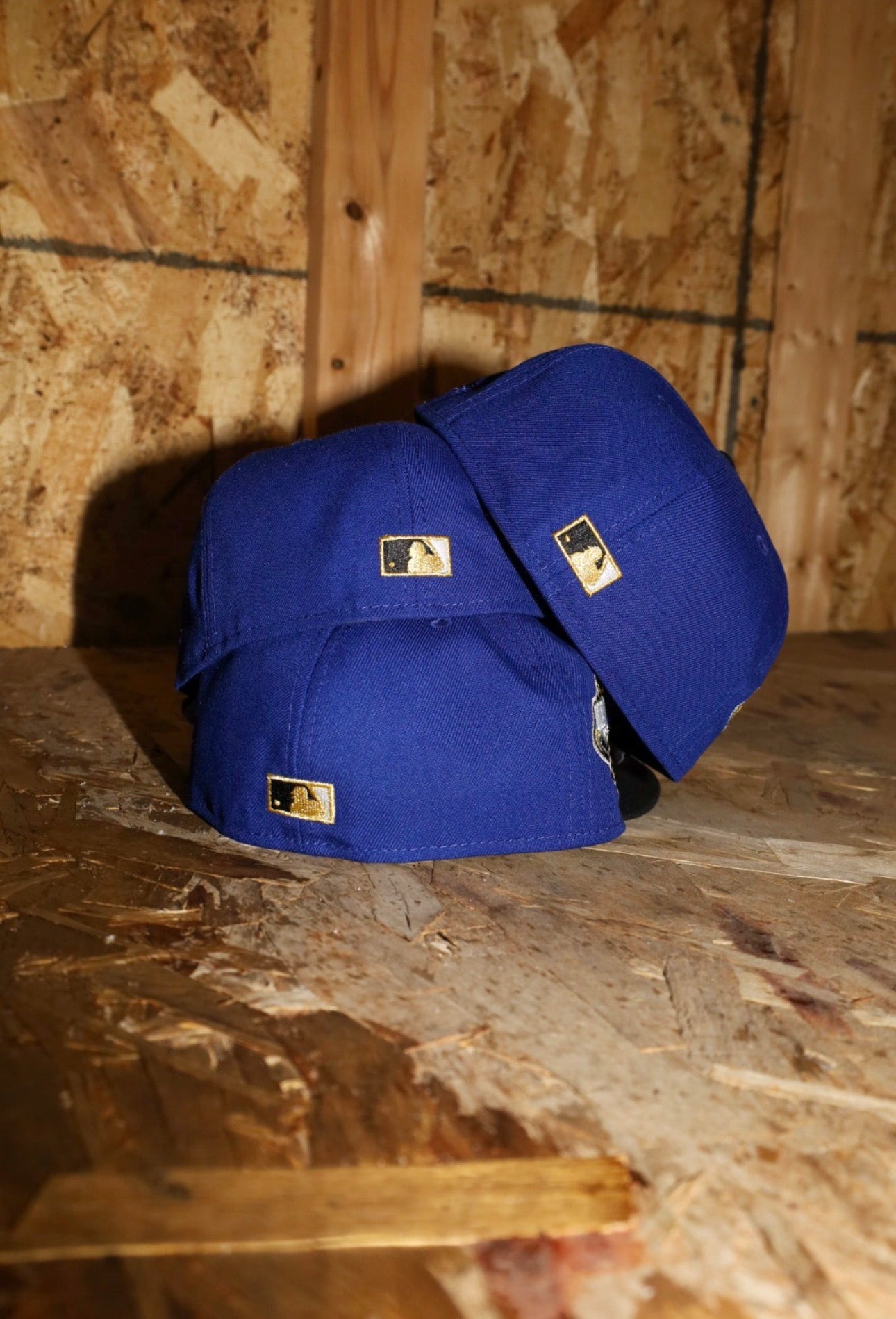 New Era Los Angeles Dodgers 40th Anniversary Side Patch Fitted (Royal/Black)