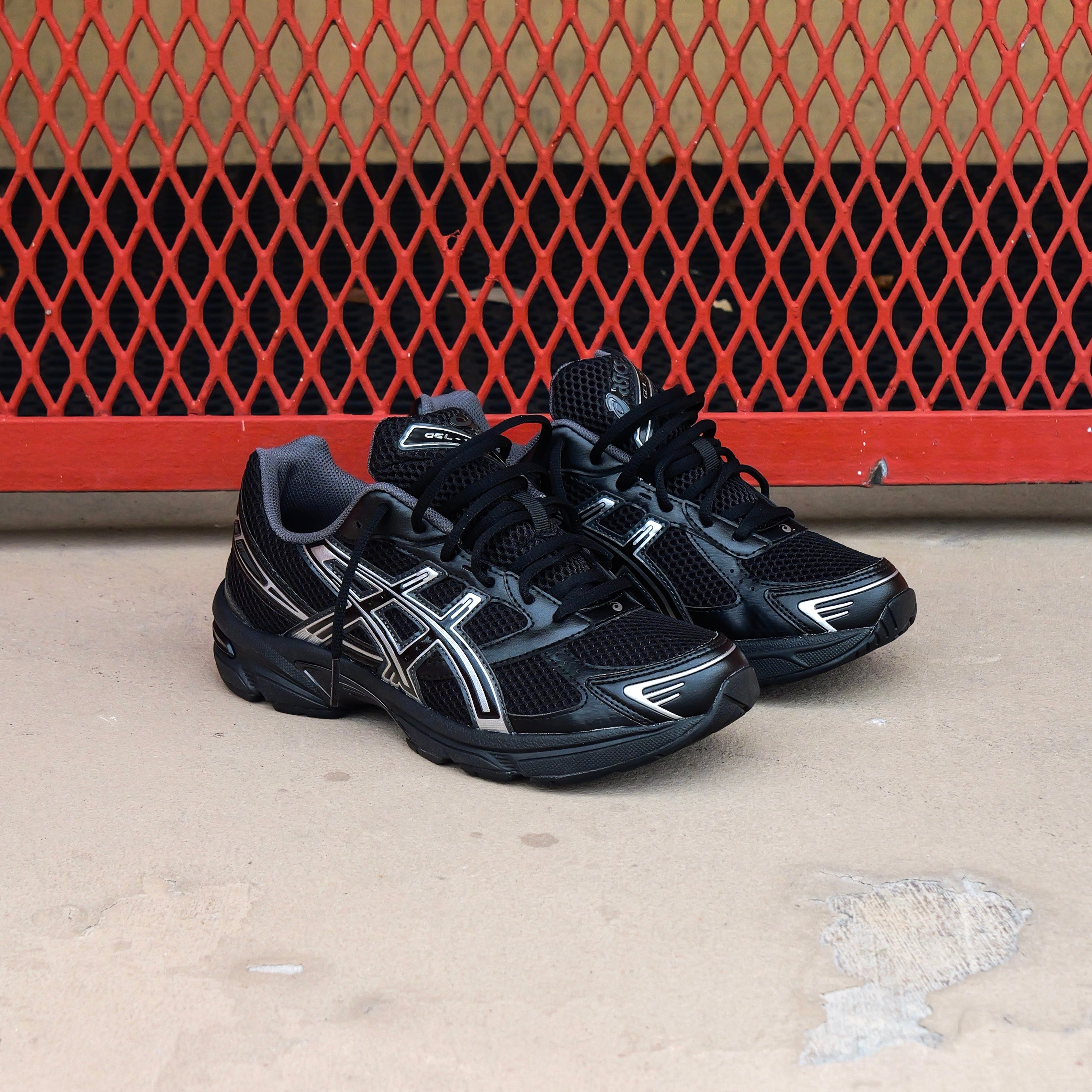 Mens Asics Gel-1130 (Black/Pure Silver)
