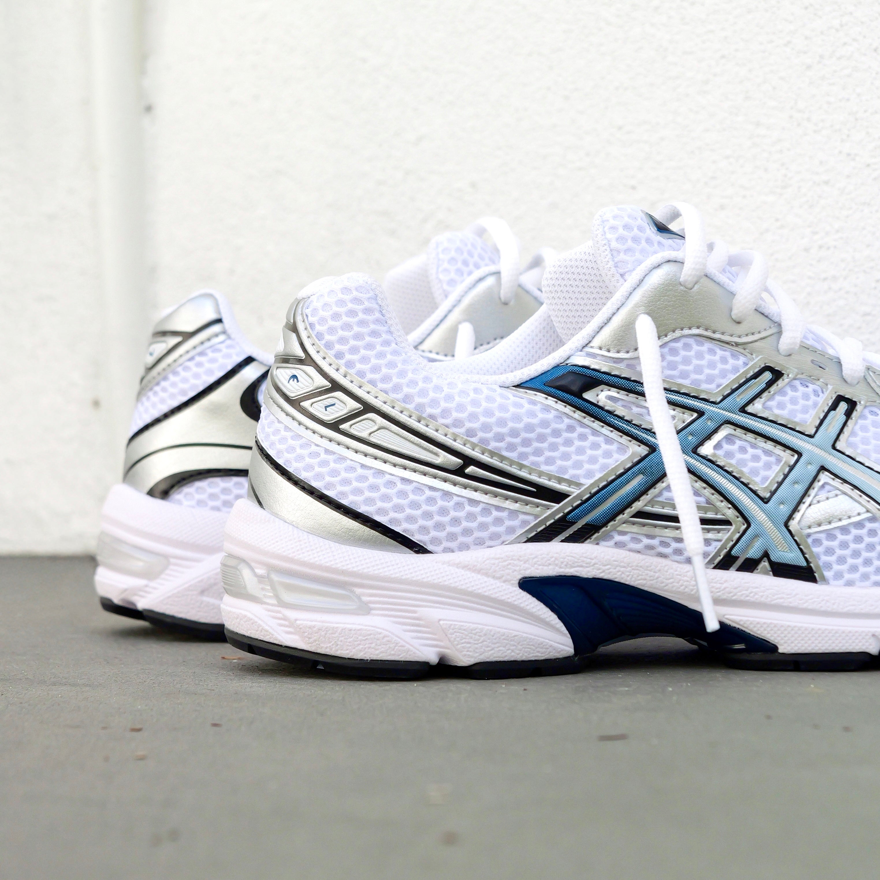 Mens Asics Gel-1130 (White/Storm Cloud)