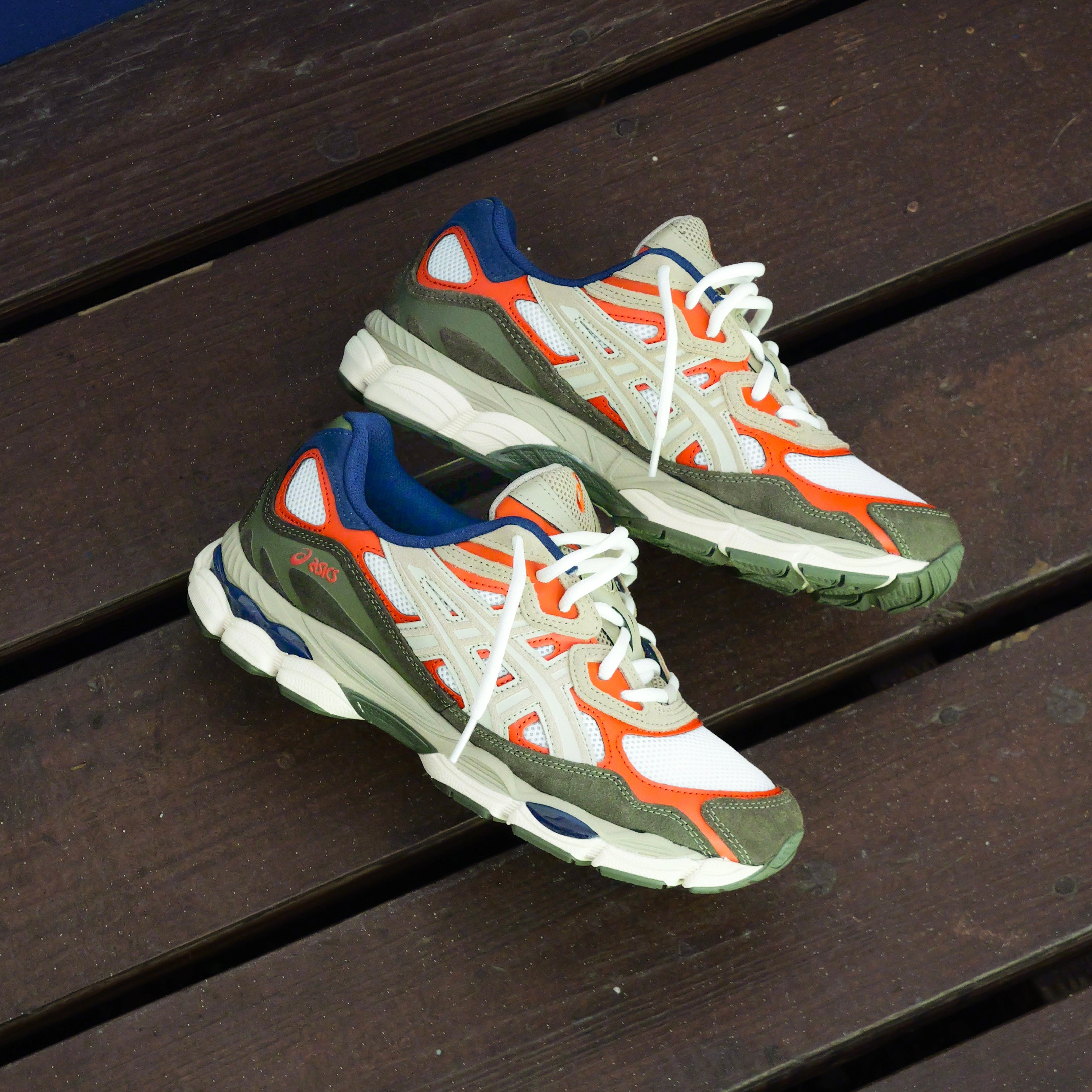 Mens Asics Gel-NYC (Cream/Irvine) - Asics