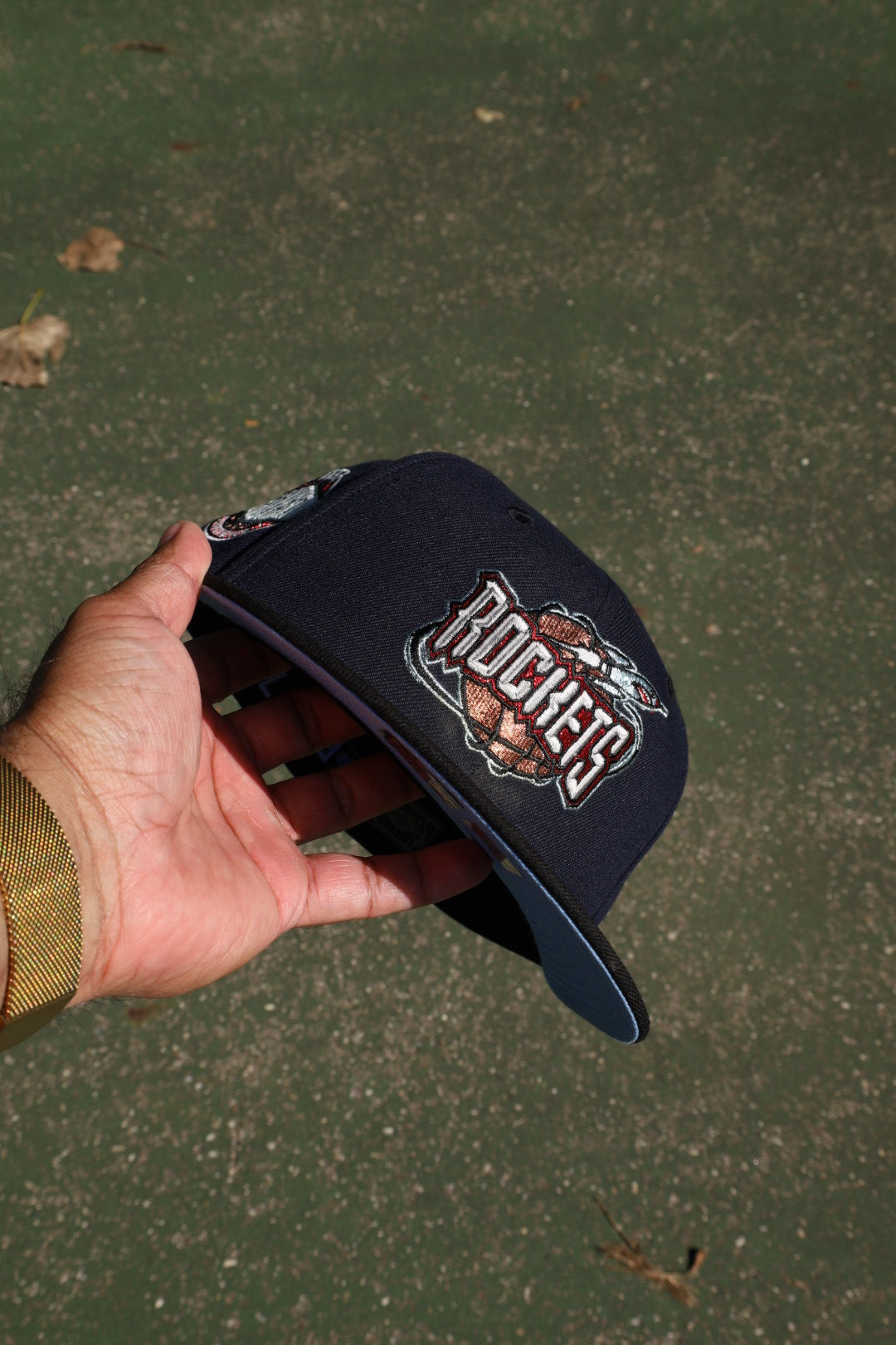 New Era Houston Rockets Sky UV 59Fifty Fitted (Navy/Black)