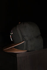 New Era Houston Astros Cacti Park of The Palm Beaches Travis Scott Patch Fitted (Black/Brown)