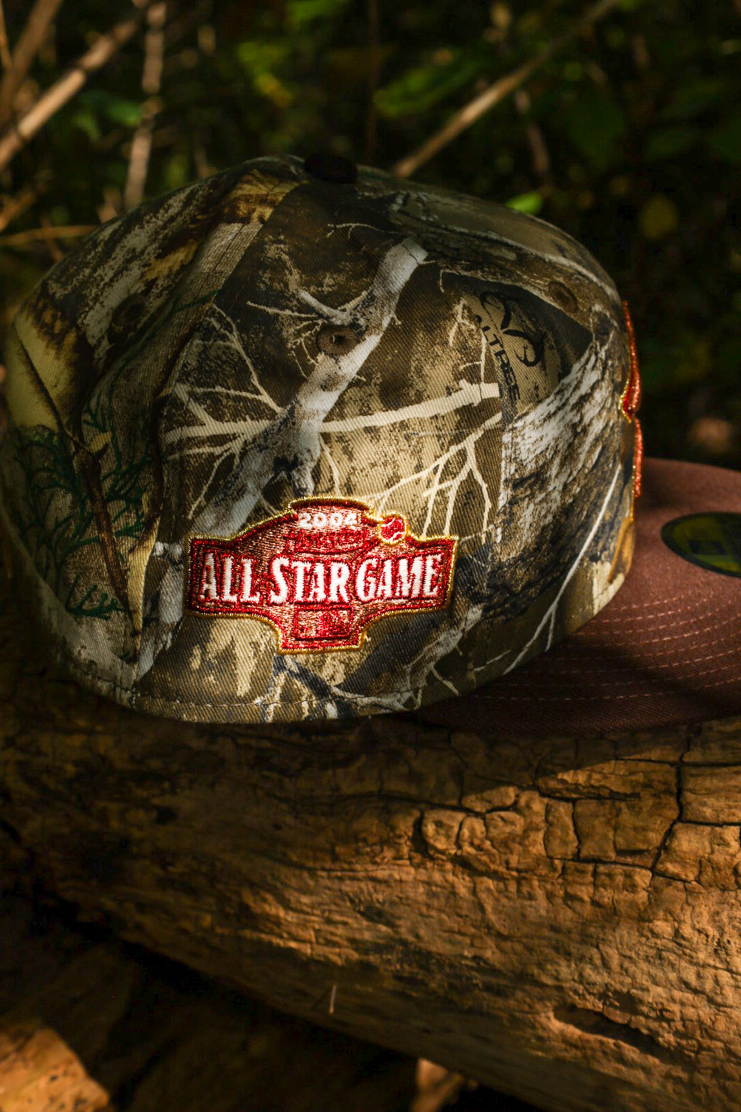 New Era Houston Astros 2004 ASG Side Patch Grey UV 59Fifty Fitted (Real Tree Camo/Burnt Wood)