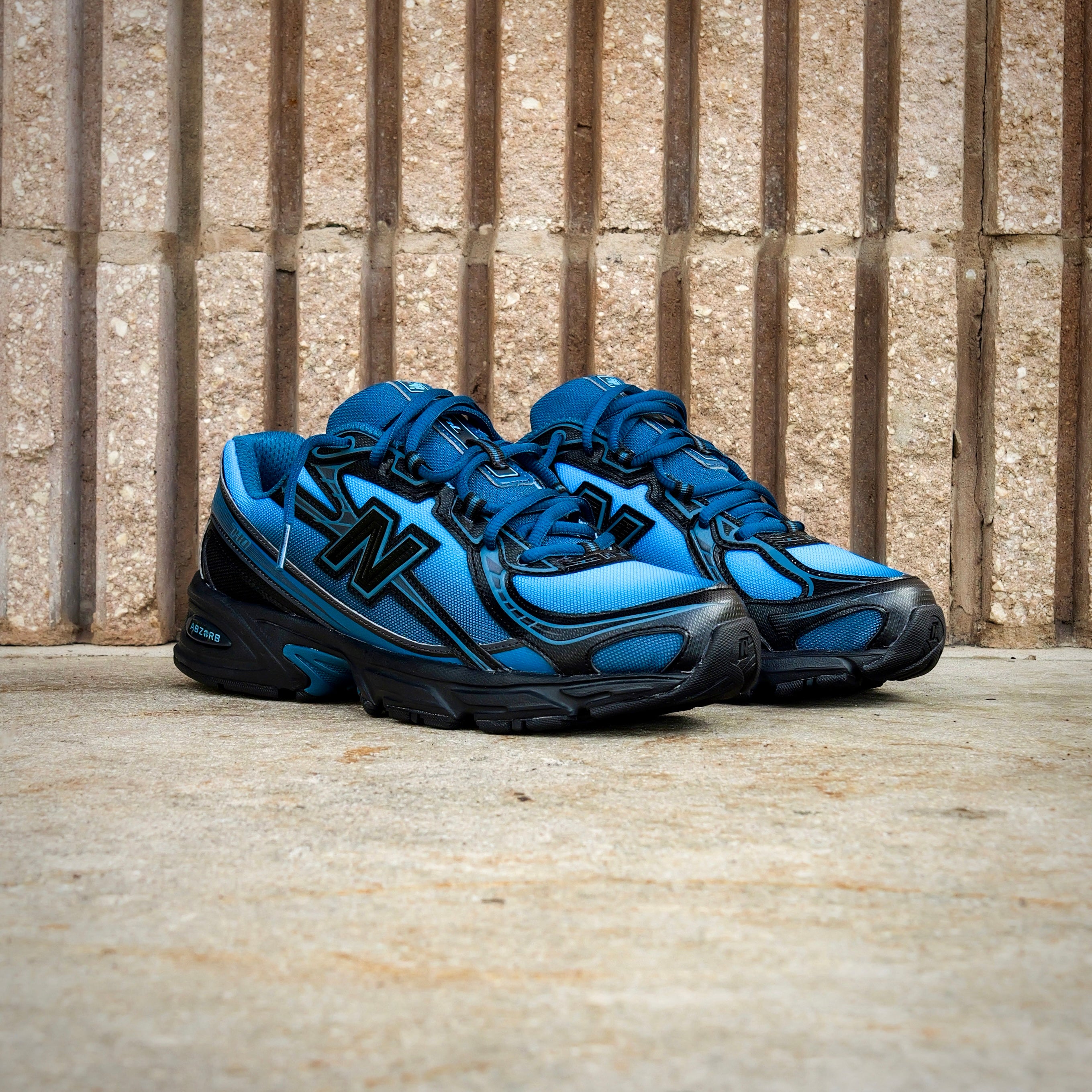 Mens New Balance 740 (Blue/Black) - (U7402CJ)