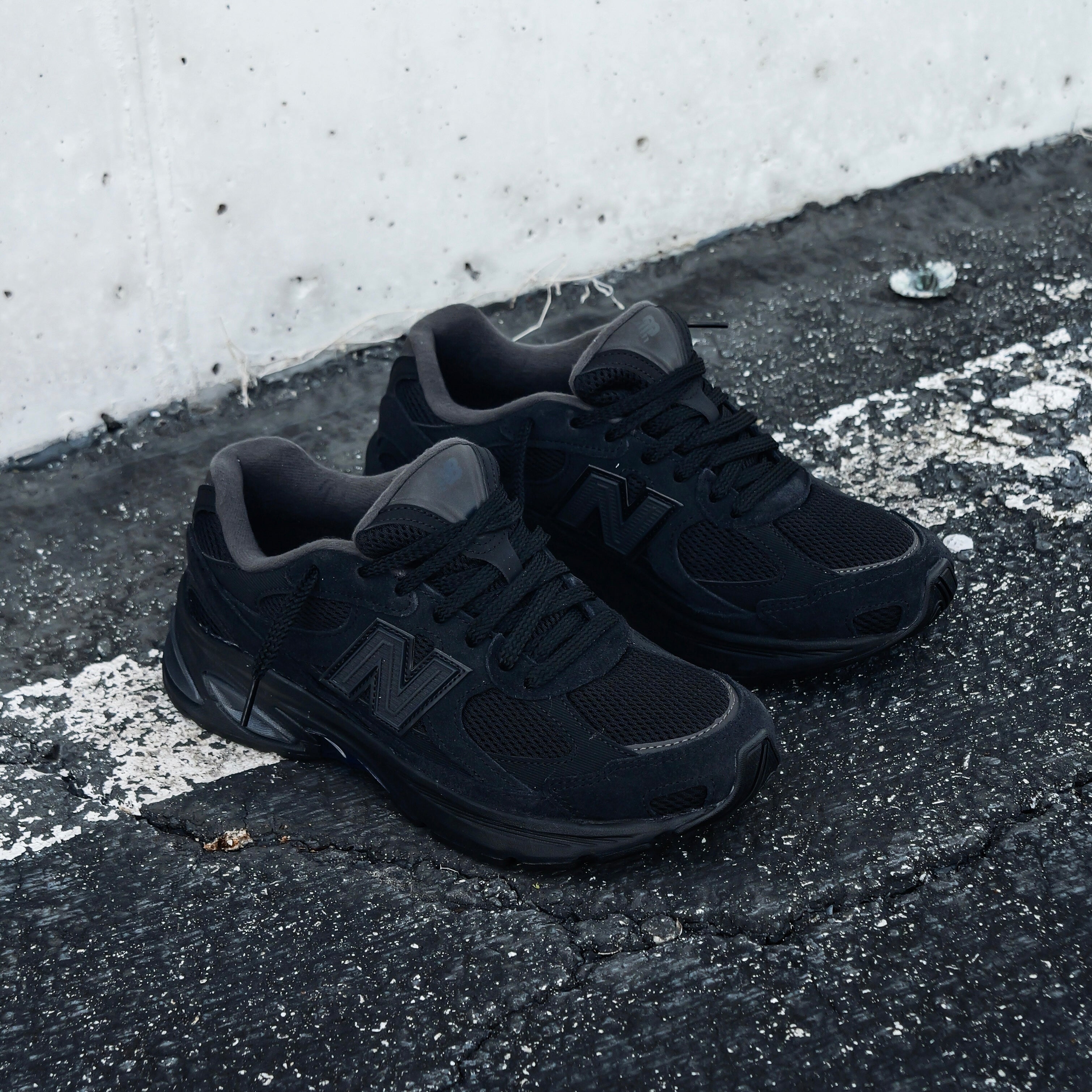 Mens New Balance U20107B1 (Triple Black) - New Balance