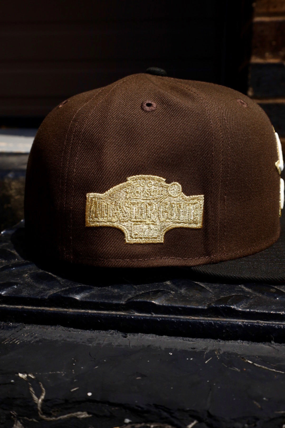 New Era Houston Astros 2004 All-Star Game Side Patch Red UV 59Fifty Fitted (Walnut/Black)