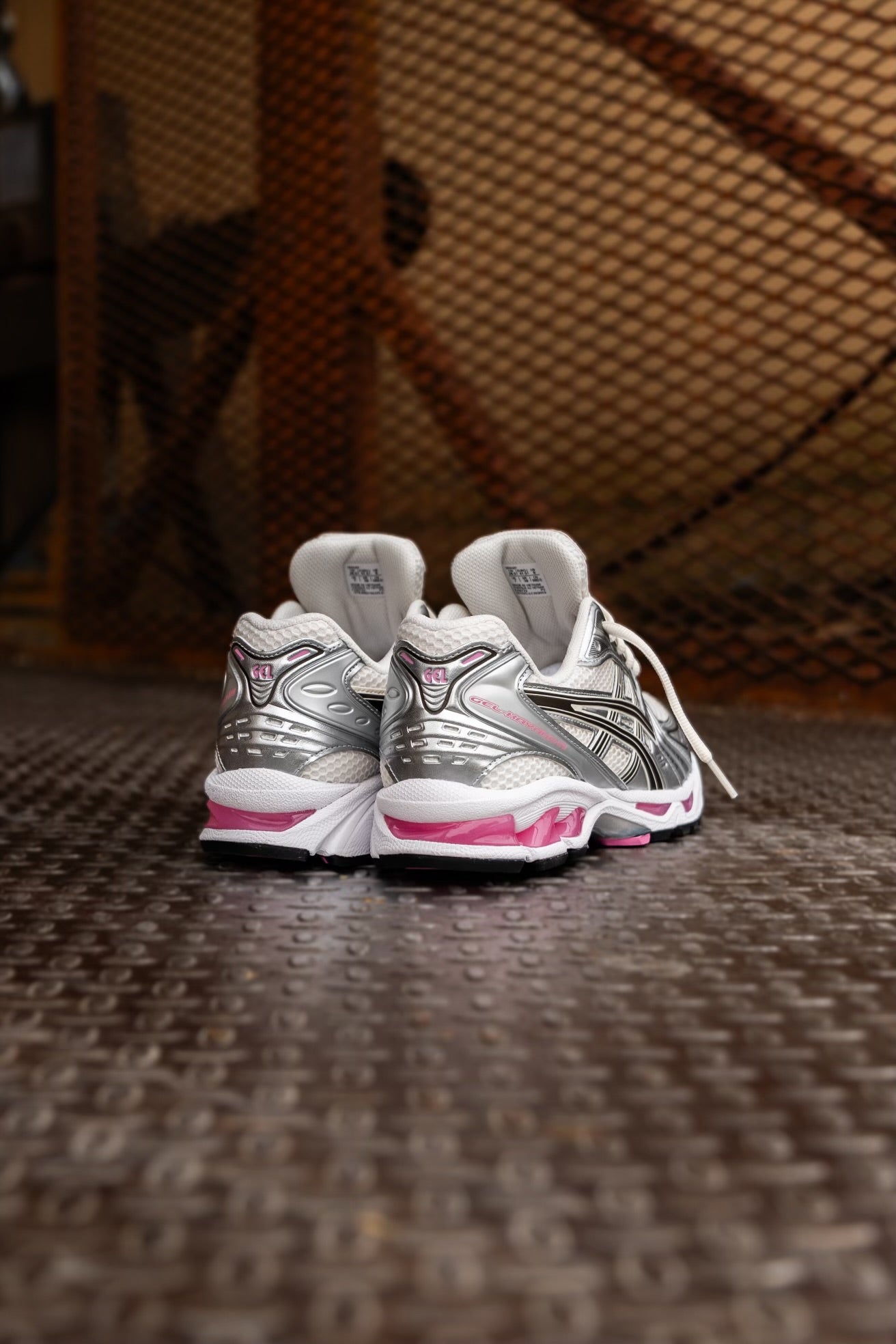 Mens Asics Gel-Kayano 14 (Cream/Sweet Pink) - VIP Asics