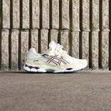 Mens Asics Gel-NYC (White/Roasted Coffee)