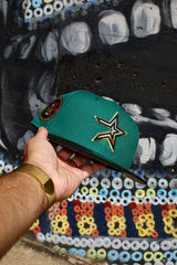 New Era Houston Astros Aztec Warrior Side Patch Grey UV 59Fifty Fitted (Green/Black)