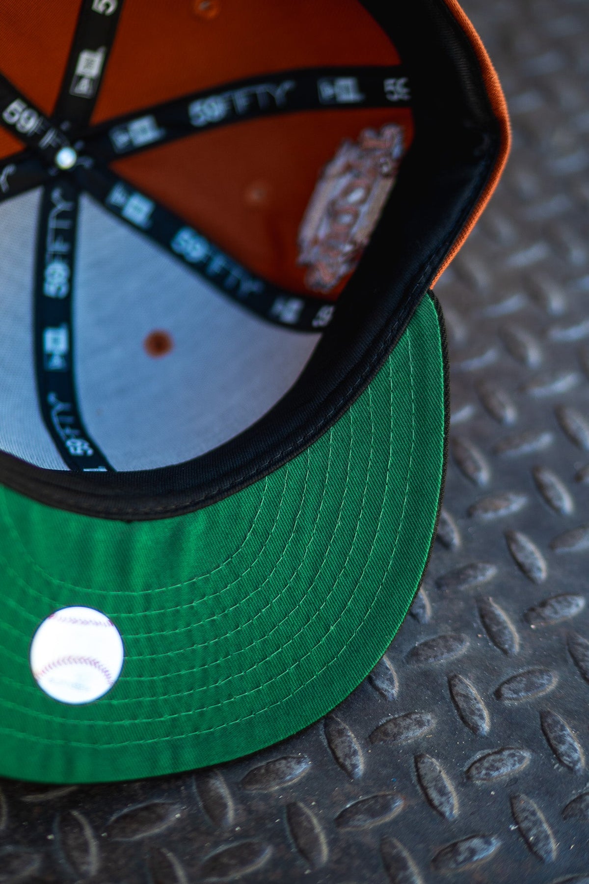 New Era Cleveland Indians Jacobs Field Green UV (Rust Orange/Black