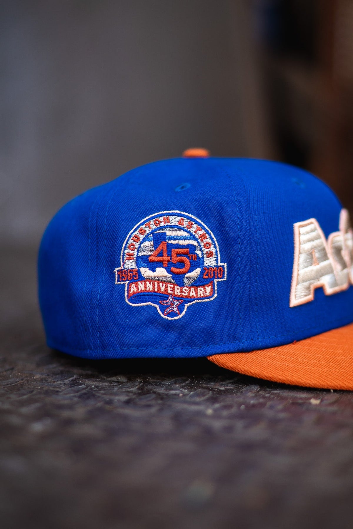 New Era Houston Astros 45th Anniversary Good Grey UV (Azure/Clay Orange