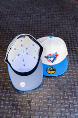 New Era Toronto Blue Jays 1991 ASG Grey UV 59Fifty Fitted (Off White/Air Force Blue) - New Era