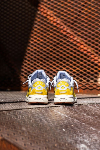 Mens Saucony Grid Shadow 2 (White/Yellow)