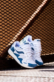 Mens Saucony Grid Shadow 2 (White/Navy)
