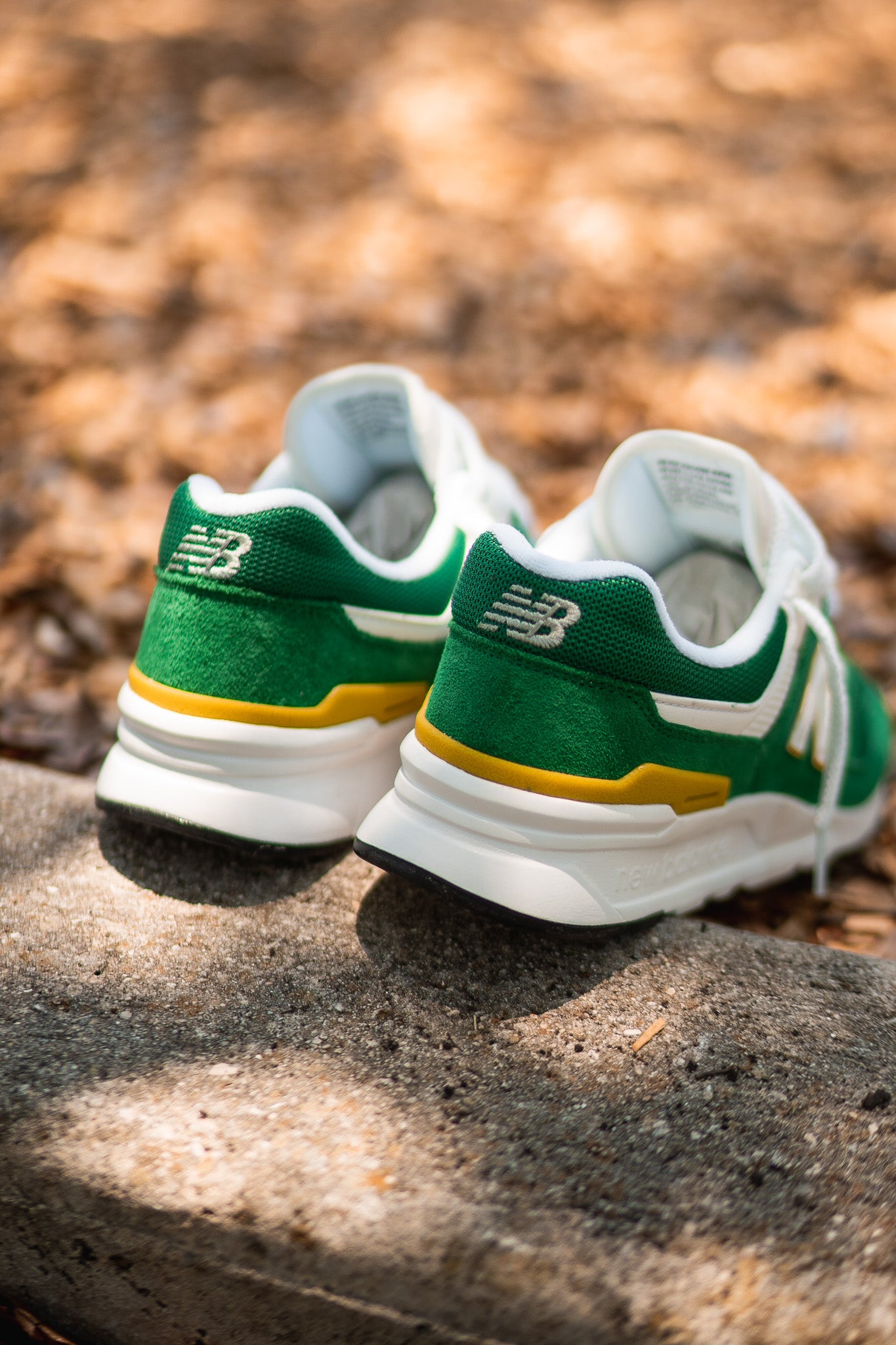 Mens New Balance 997H (Green/Yellow) - CM997HVI - New Balance