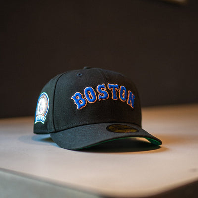 New Era Boston Red Sox Script Green UV (Black) - New Era