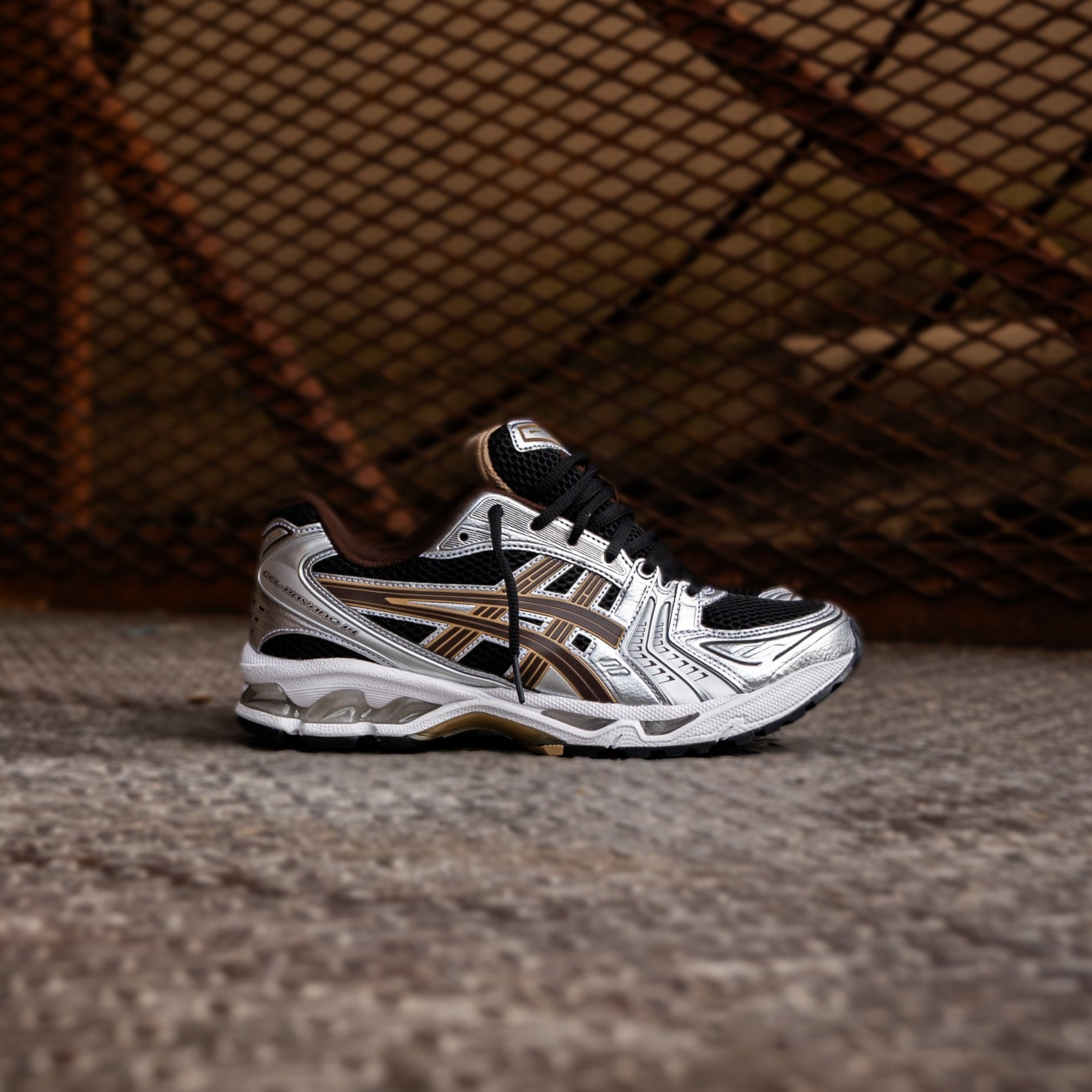 Mens Asics Gel-Kayano 14 (Black/Coffee) - VIP Asics
