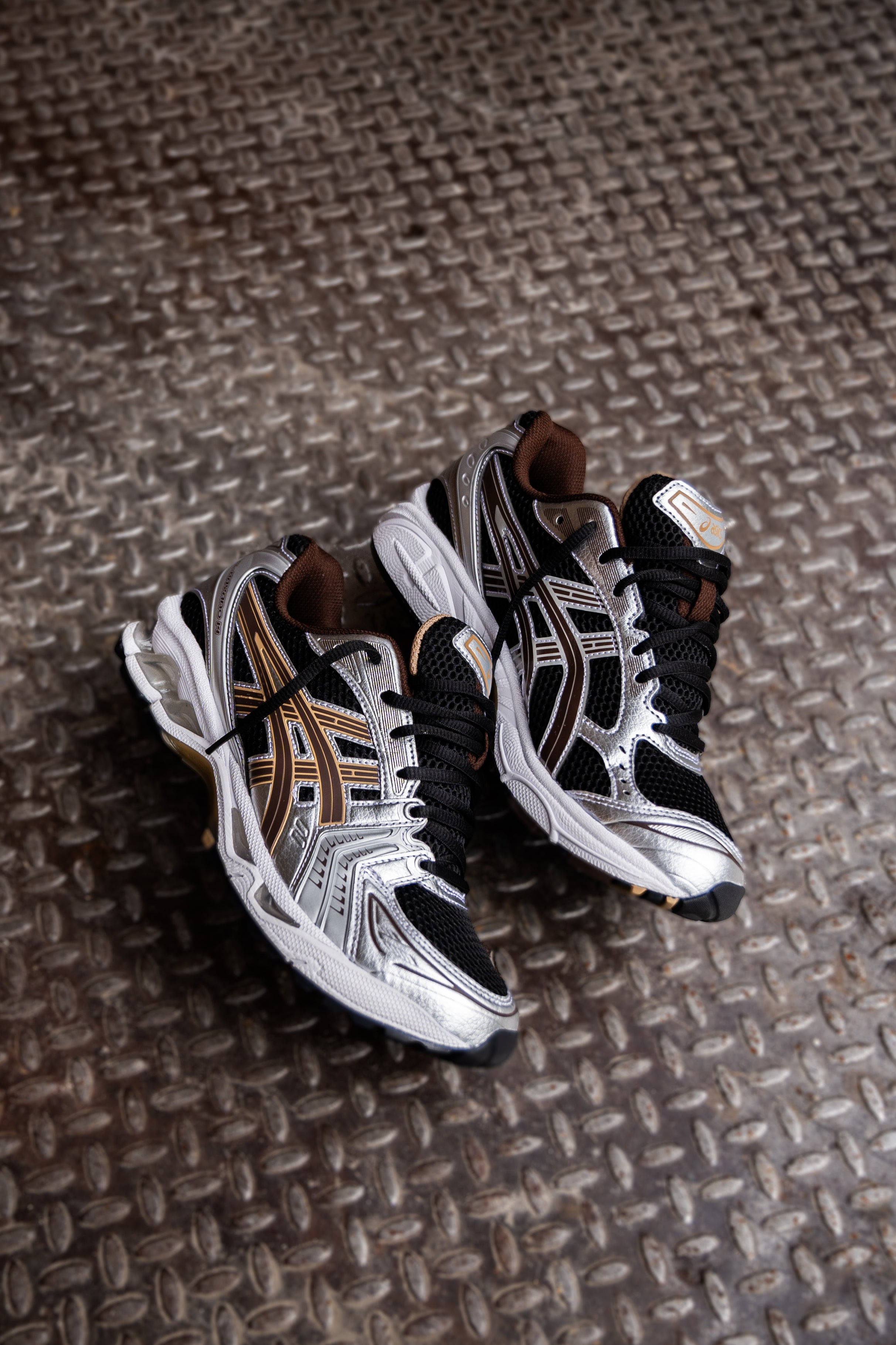 Mens Asics Gel-Kayano 14 (Black/Coffee) - VIP Asics