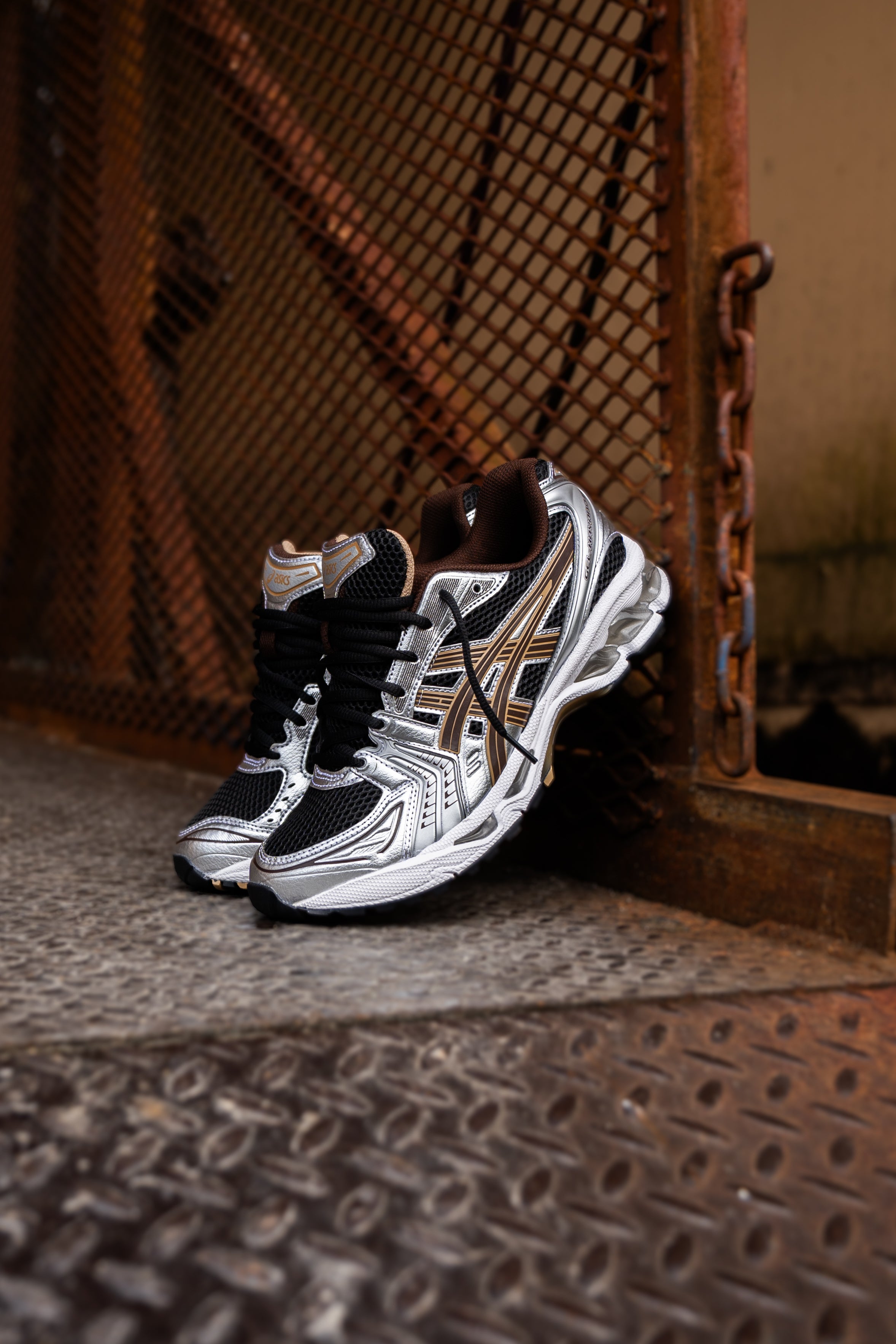 Mens Asics Gel-Kayano 14 (Black/Coffee) - VIP Asics